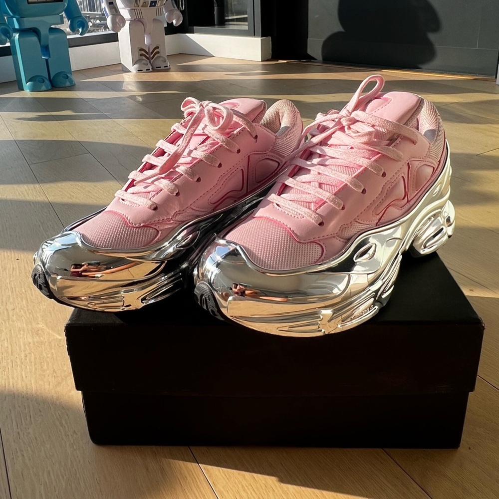 Raf Simons × Ozweego 'Mirrored - Clear Pink’
